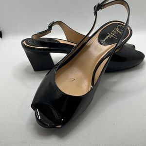 Cole Haan Nike Air slingbacks 6B peep toe